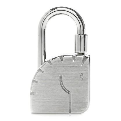 Hermes Palladium Cadenas Horse Key Ring 1 of 4