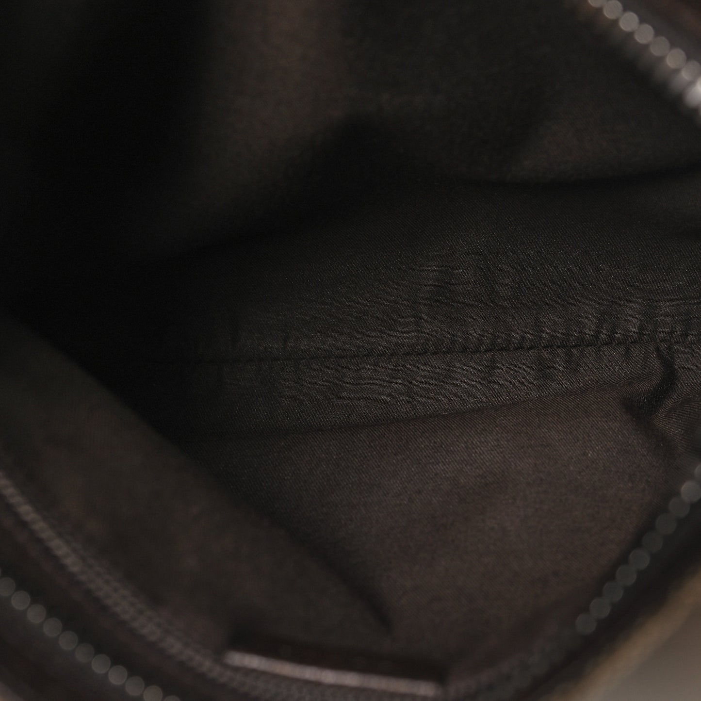 Monogram Flat Messenger Bag Dark Brown