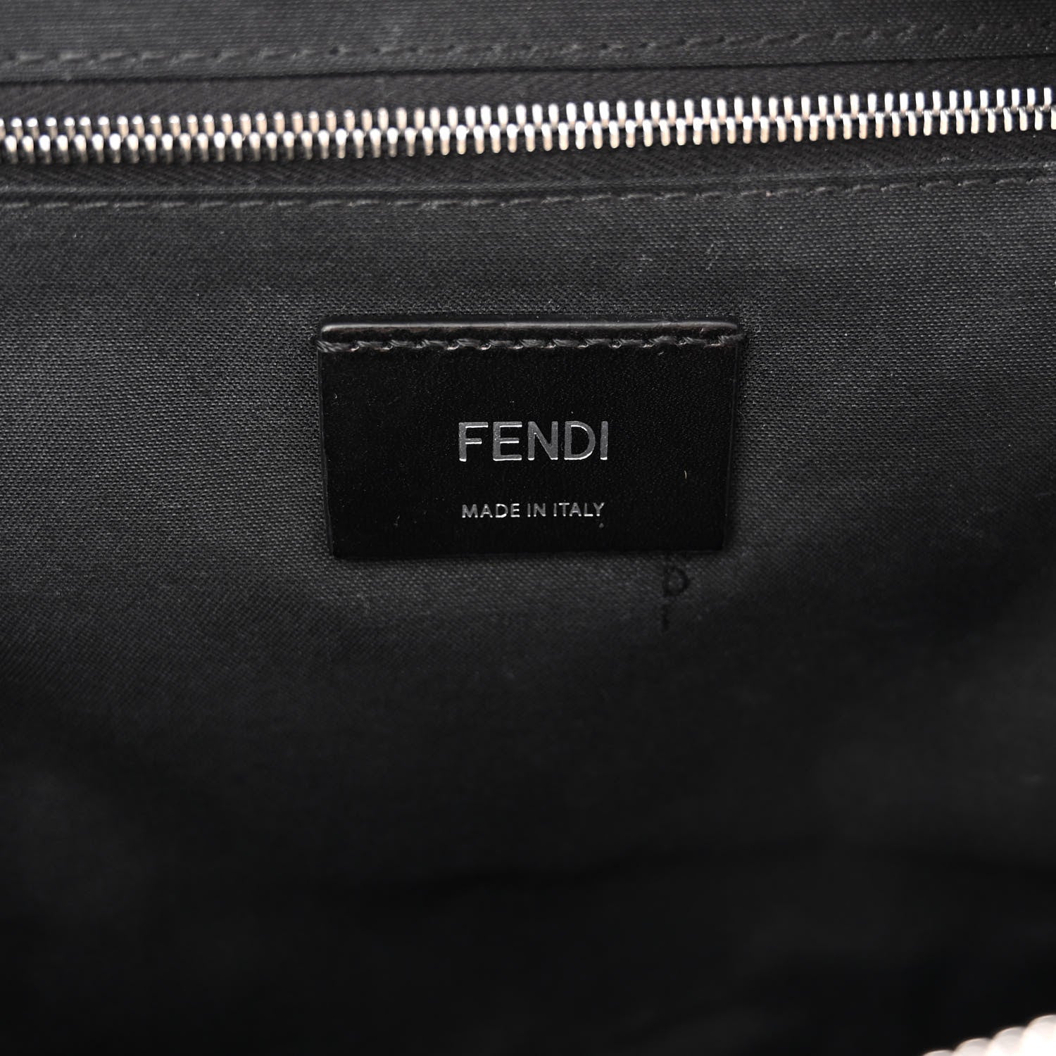 Fendi Vitello Grace Light Century Devil Eyes Belt Bag Black Sunflower 6 of 10