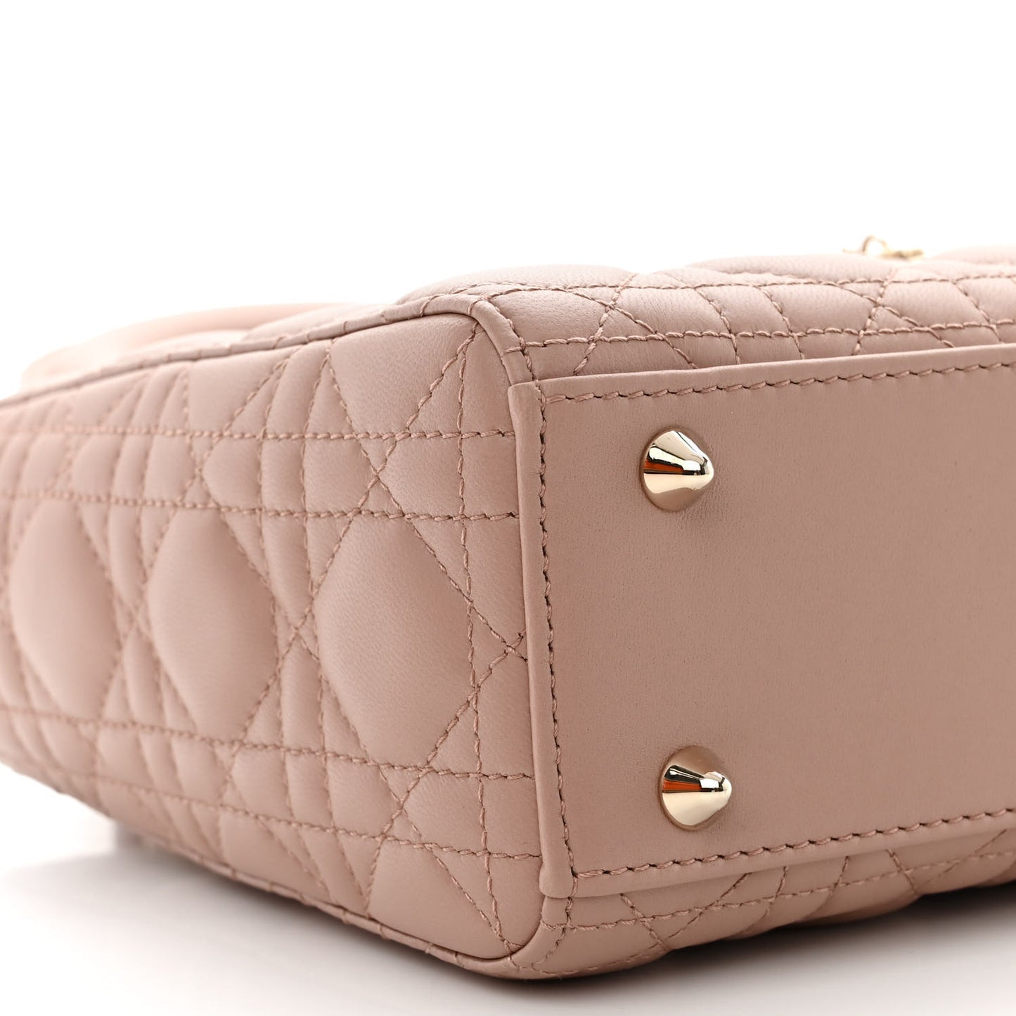 Lambskin Cannage Small My ABC Dior Lady Dior Blush