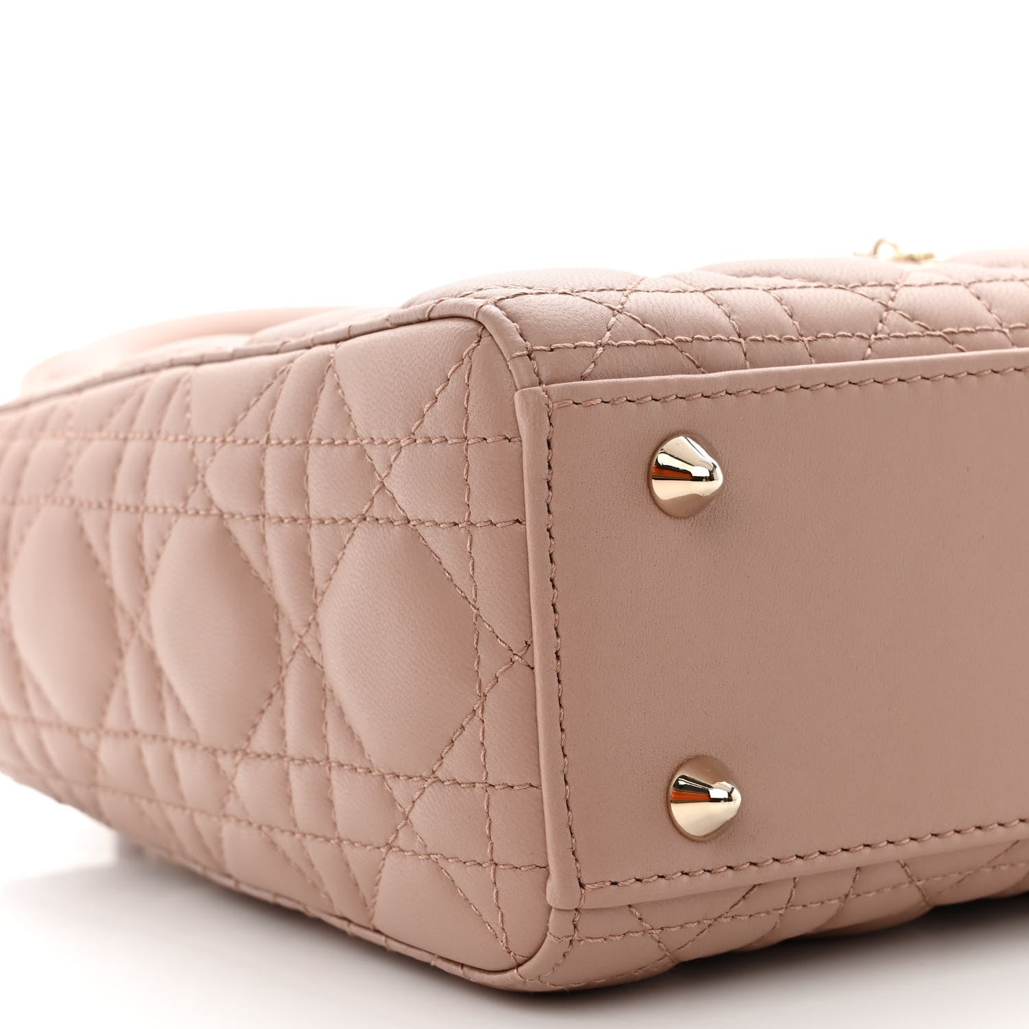 Christian Dior Lambskin Cannage Small My ABC Dior Lady Dior Blush 9 of 11