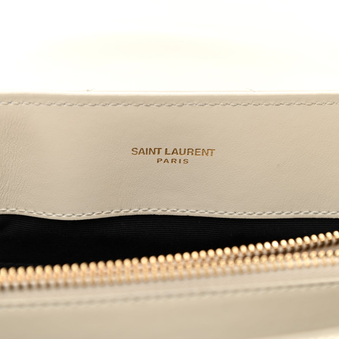 Calfskin Y Quilted Monogram Medium Loulou Chain Satchel Crema Soft