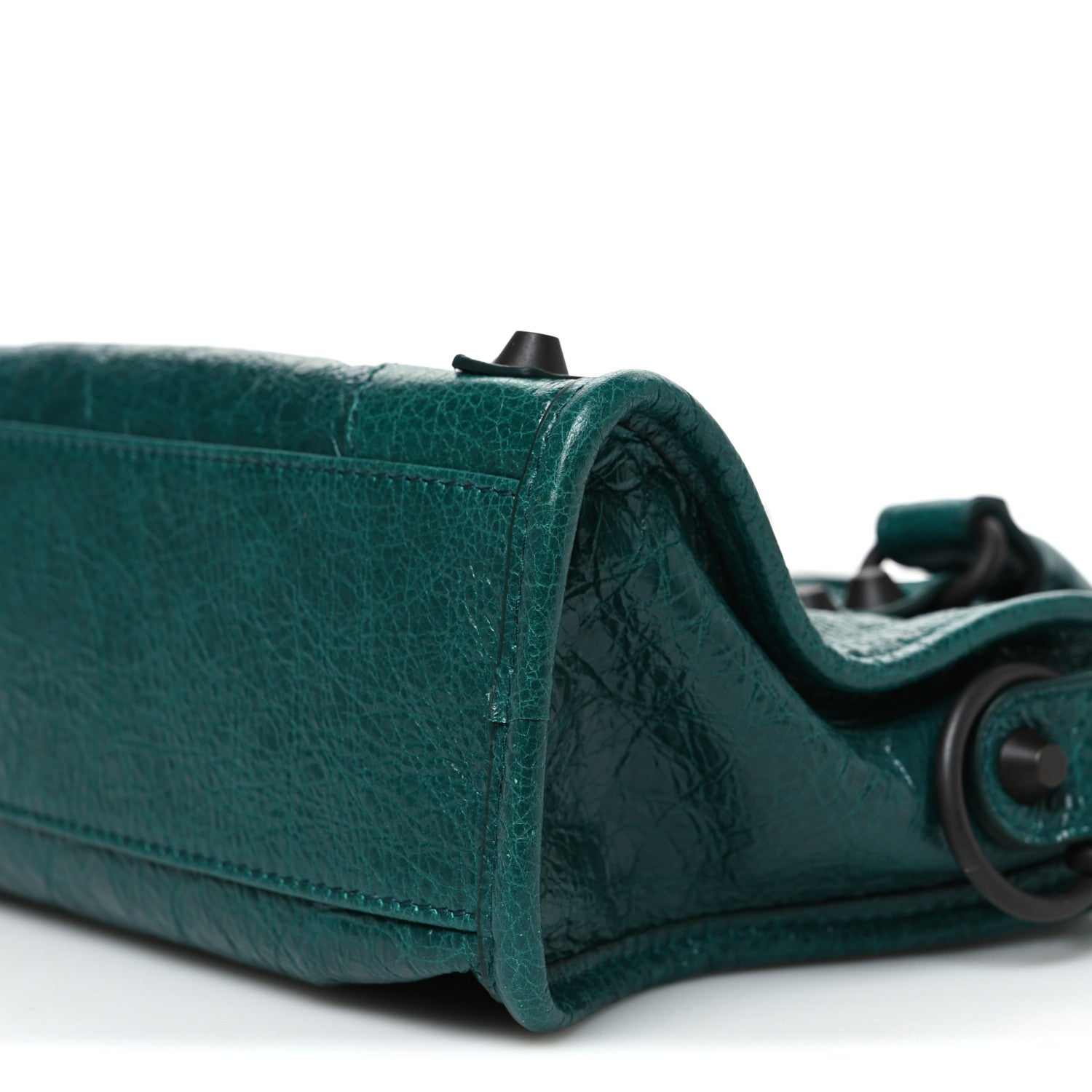 Balenciaga Agneau Classic Hardware Mini City Emerald 10 of 10