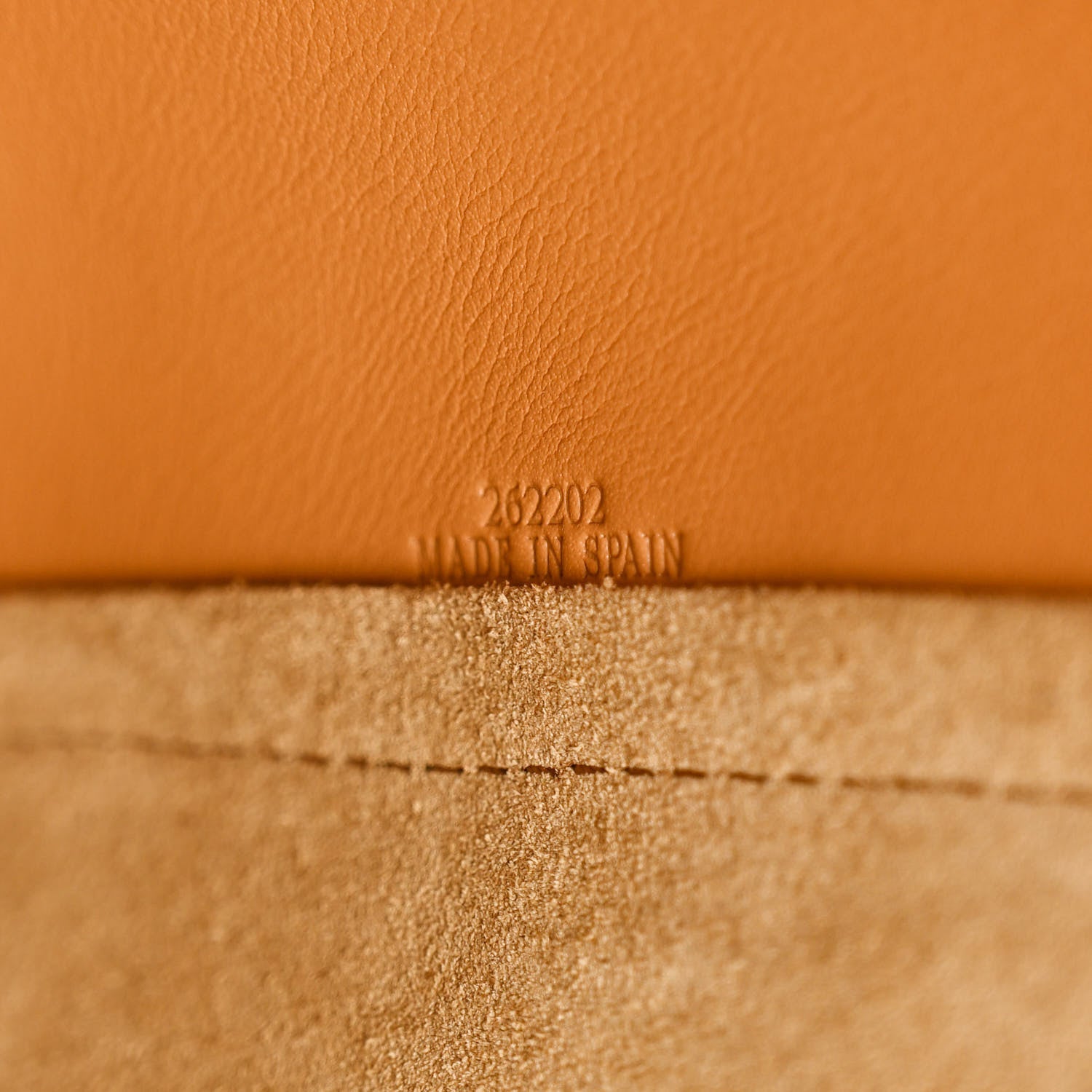 Loewe Calfskin Small Hammock Nugget Shoulder Bag Light Caramel 7 of 14