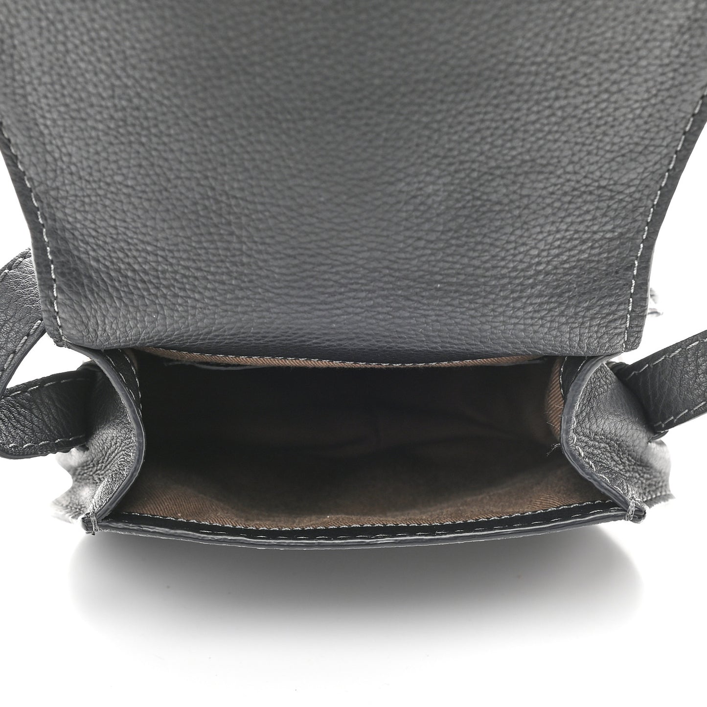 Calfskin Mini Marcie Round Crossbody Bag Black