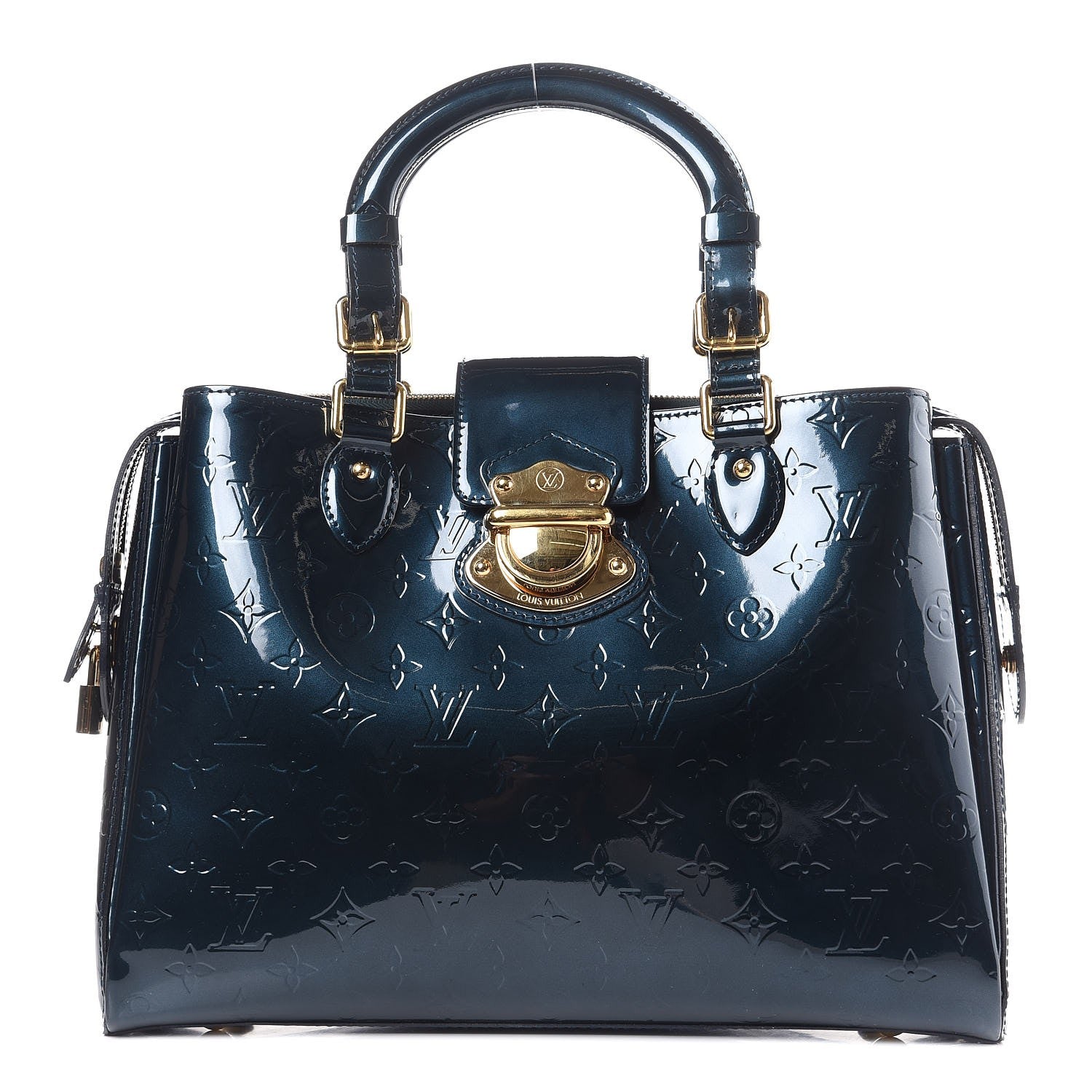 Louis Vuitton Vernis Melrose Avenue Blue Nuit 1 of 7