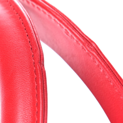 Christian Dior Lambskin Cannage Small Lucky Badges My Lady Dior Red 6 of 6