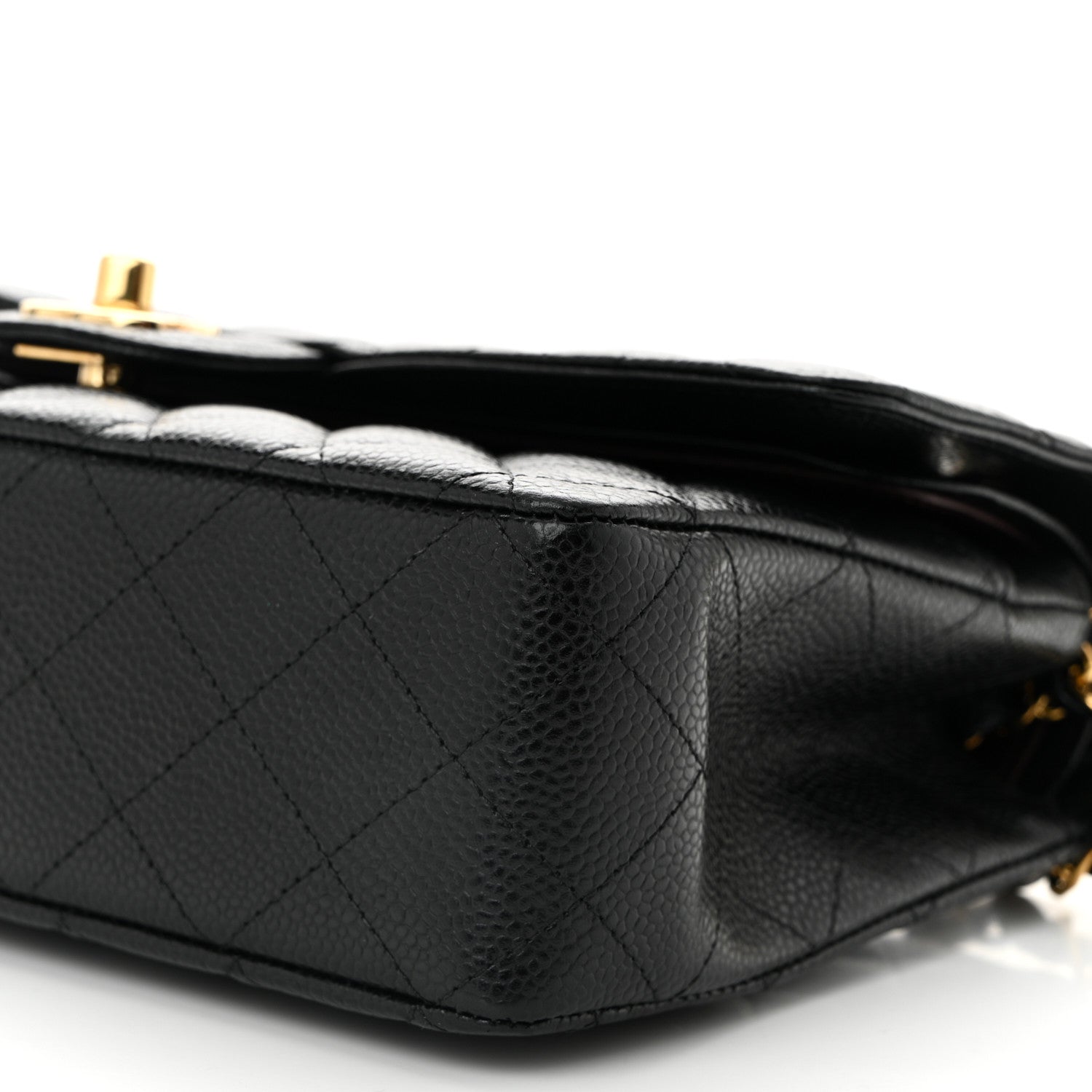 Chanel Caviar Quilted Medium Double Flap Black 10 of 10