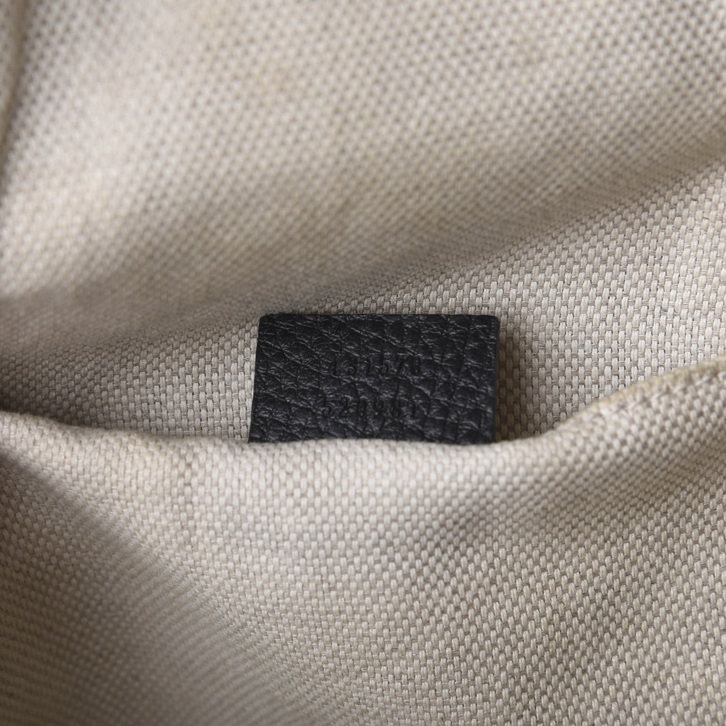 Pebbled Calfskin Soho Chain Backpack Black