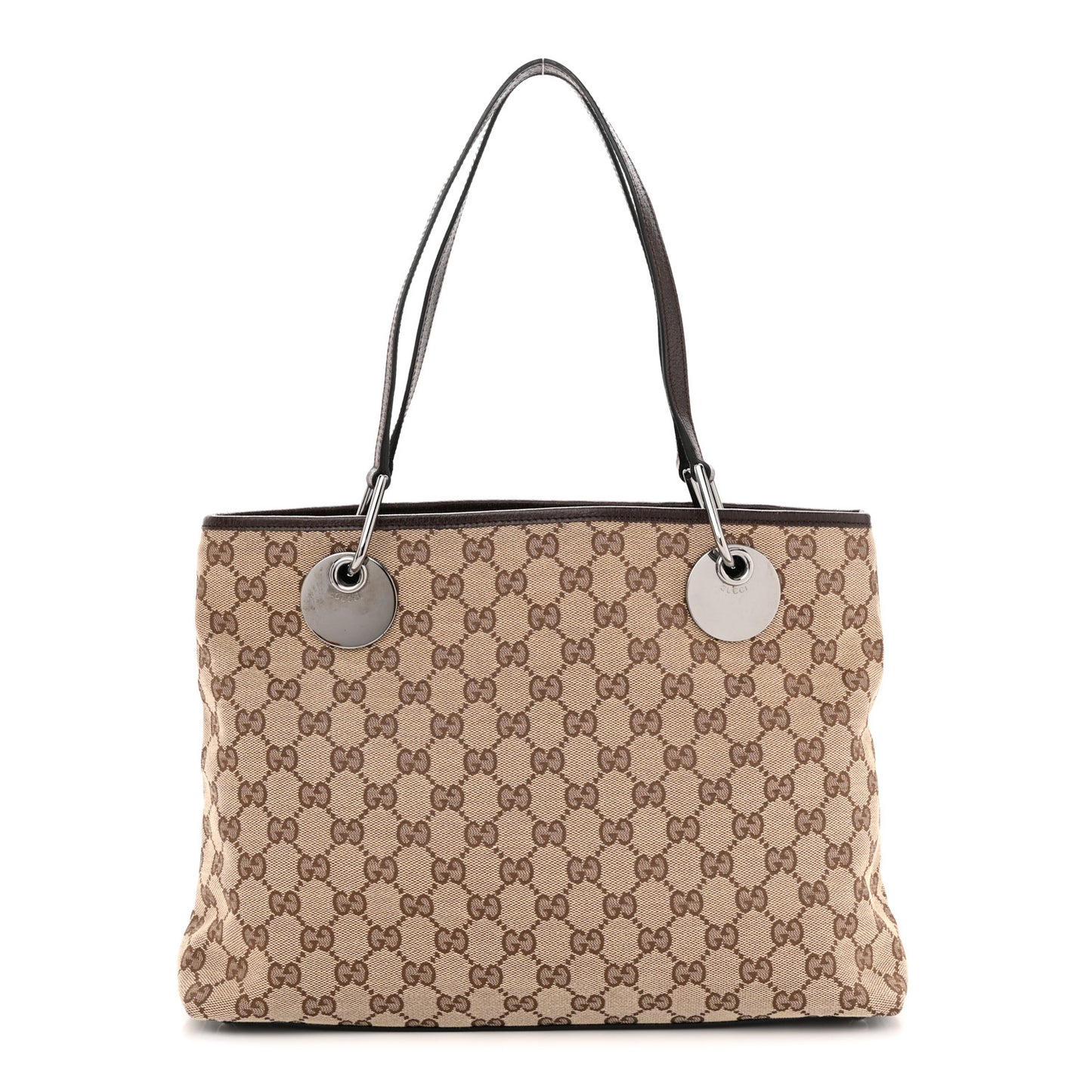 Monogram Medium Eclipse Tote Brown