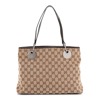 Gucci Monogram Medium Eclipse Tote Brown 1 of 13