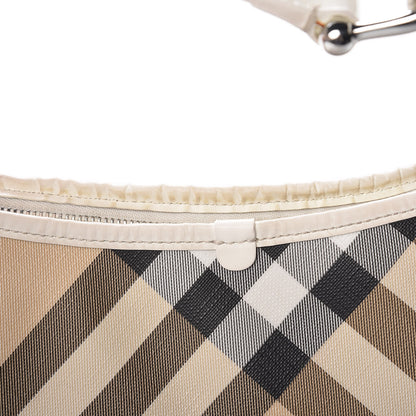Burberry Supernova Check Large Larkin Hobo White 10 of 20