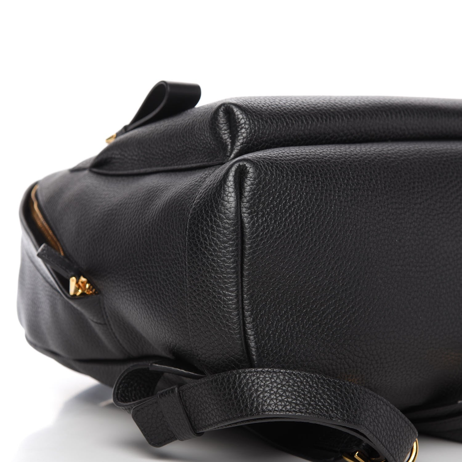 Tom Ford Grained Calfskin Buckley Backpack Black 6 of 9