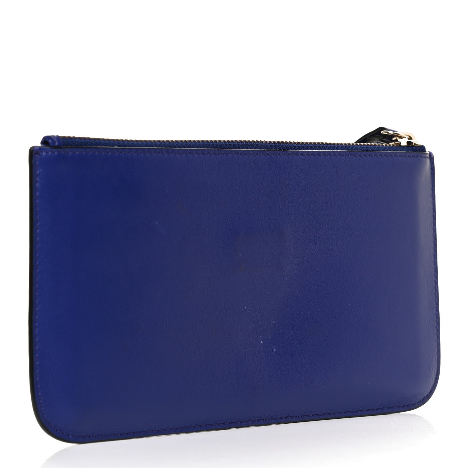 Versace Vitello Medusa Wrist Pouch Blue 3 of 10