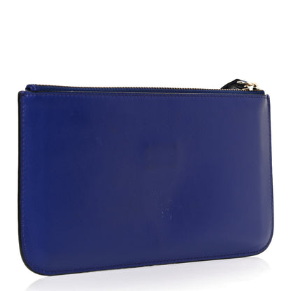 Versace Vitello Medusa Wrist Pouch Blue 3 of 10