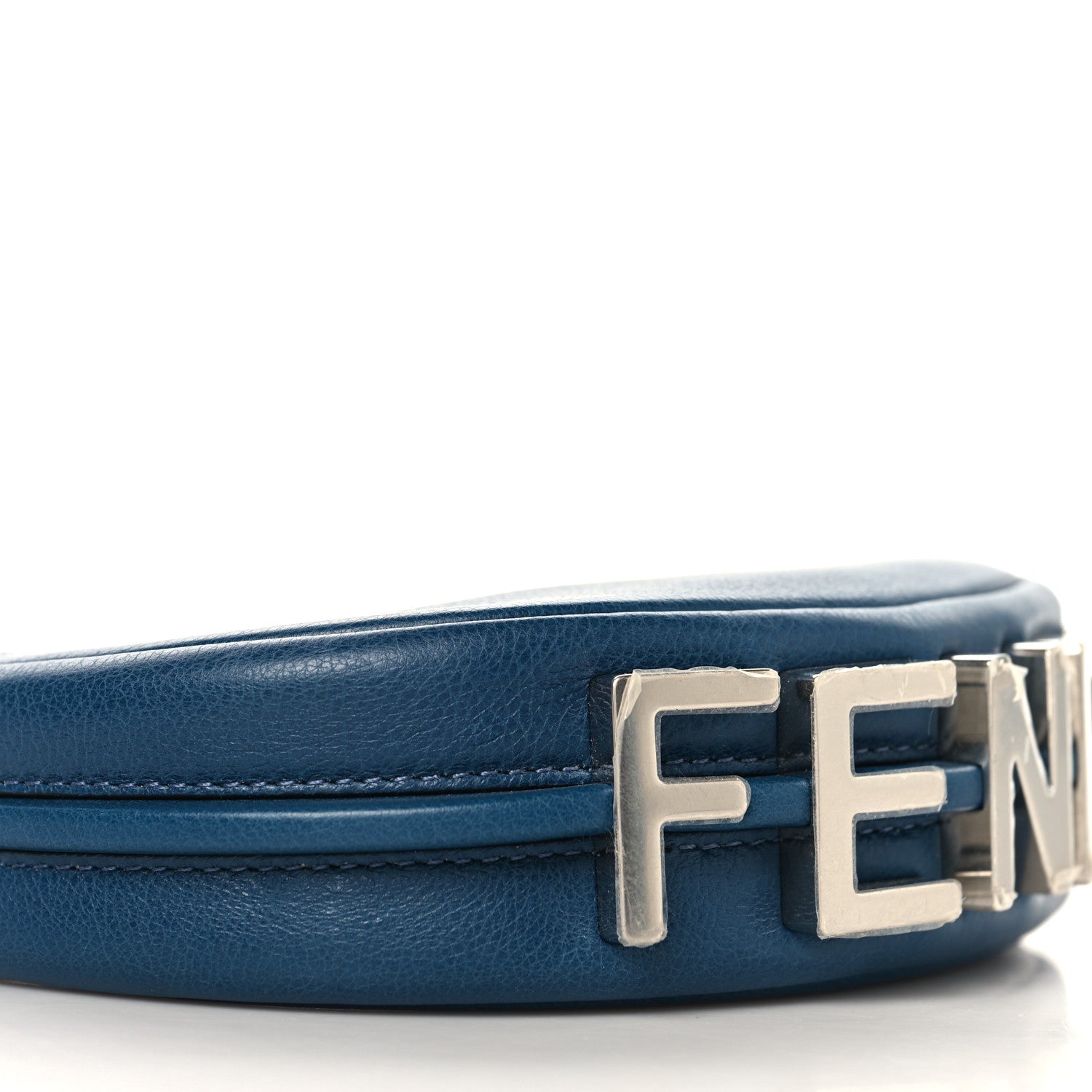 Fendi Vitello Grace Matte Nano Fendigraphy Hobo Charm Mirto 9 of 10