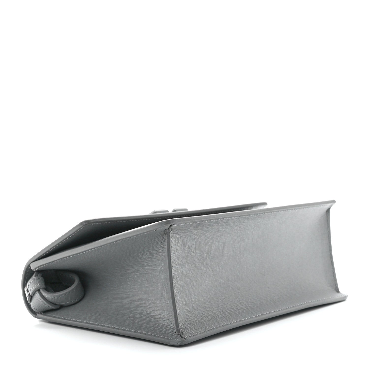 Off-White Saffiano Jitney 1.4 Top Handle Bag Grey 4 of 12