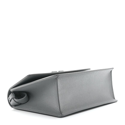 Off-White Saffiano Jitney 1.4 Top Handle Bag Grey 4 of 12