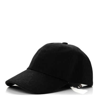 Louis Vuitton Monogram Essential Cap 58 Black 1 of 10