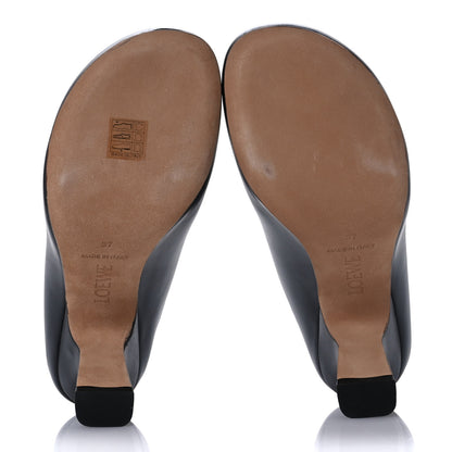 Loewe Calfskin 90 Terra Mules 37 Black 6 of 9