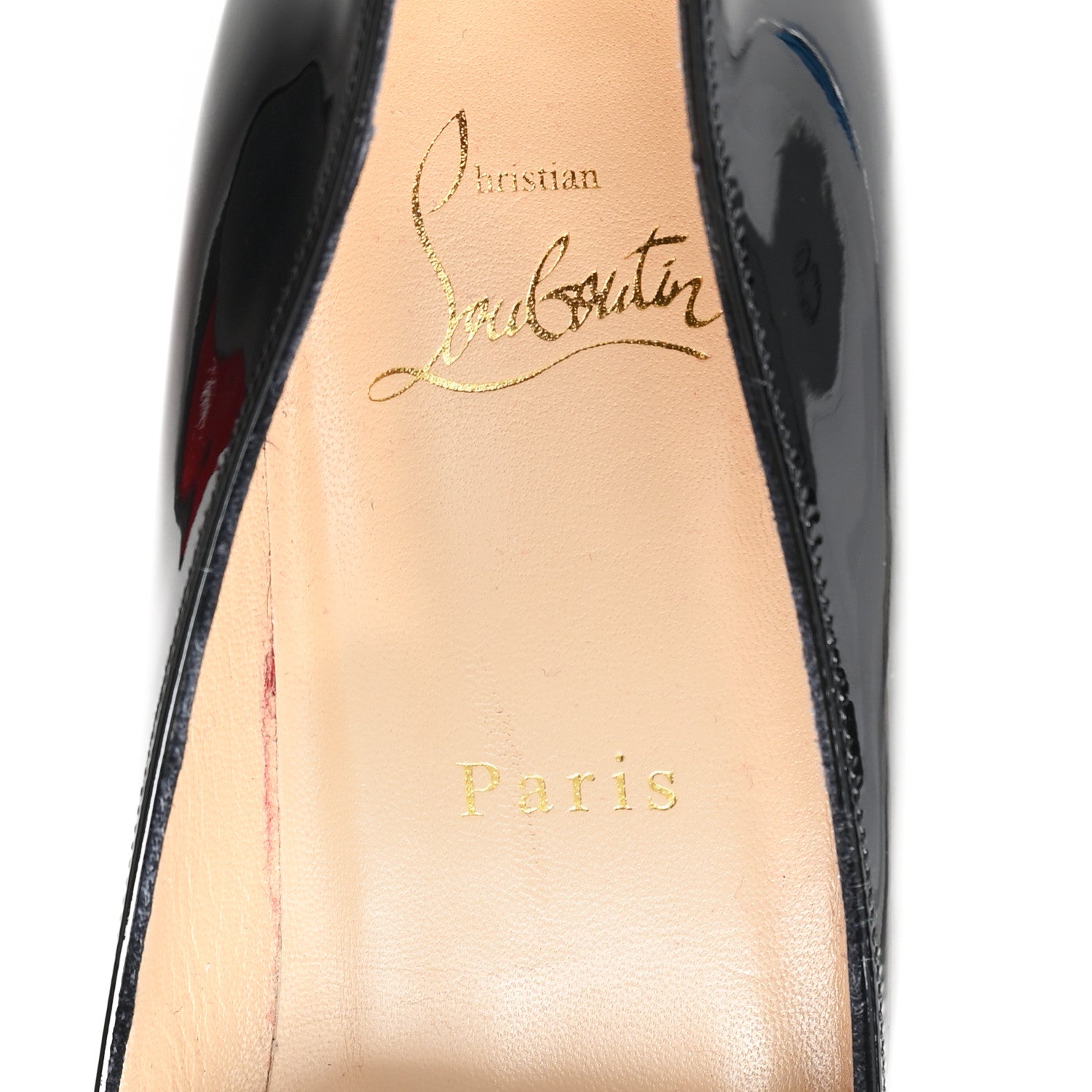 Christian Louboutin Patent Pigalle Plato 100 Pumps 39 Black 8 of 8