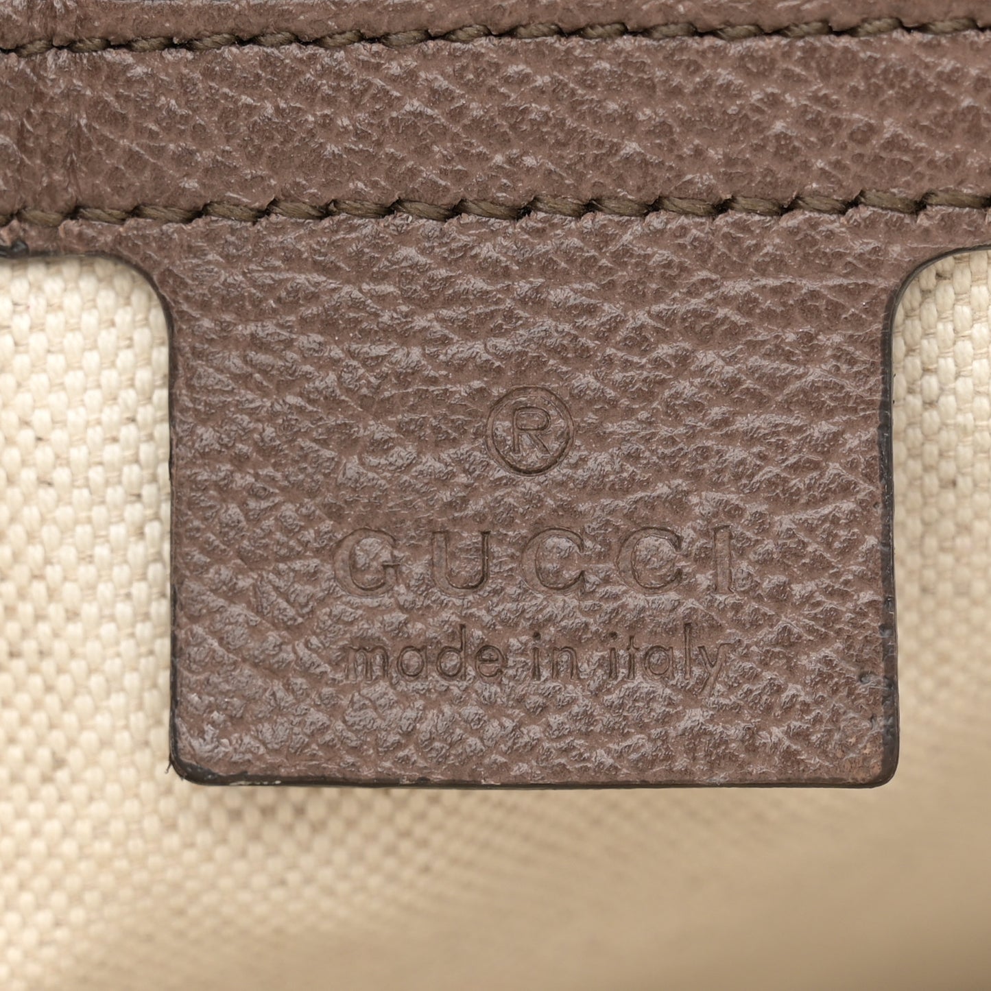 GG Supreme Monogram Web Small Ophidia Messenger Bag Brown