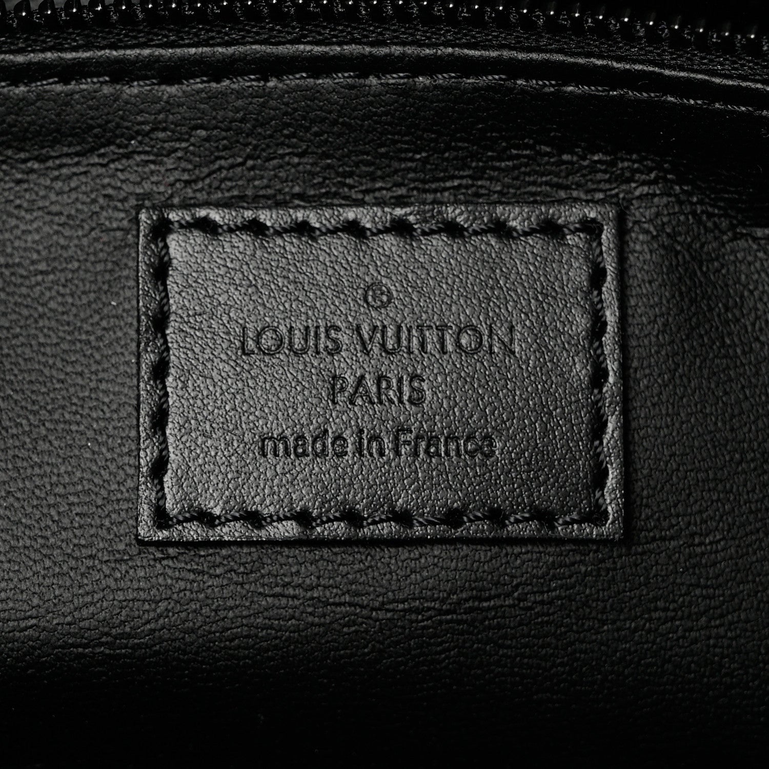 Louis Vuitton Taurillon Dopp Kit Black 6 of 7
