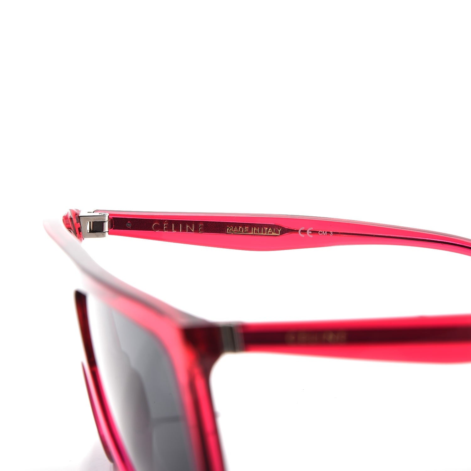 Celine Acetate Thin Shadow Sunglasses CL41435/S Pink 6 of 7