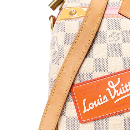 Louis Vuitton LOUIS VUITTON Damier Azur Summer Trunks Speedy Bandouliere 30 12 of 14