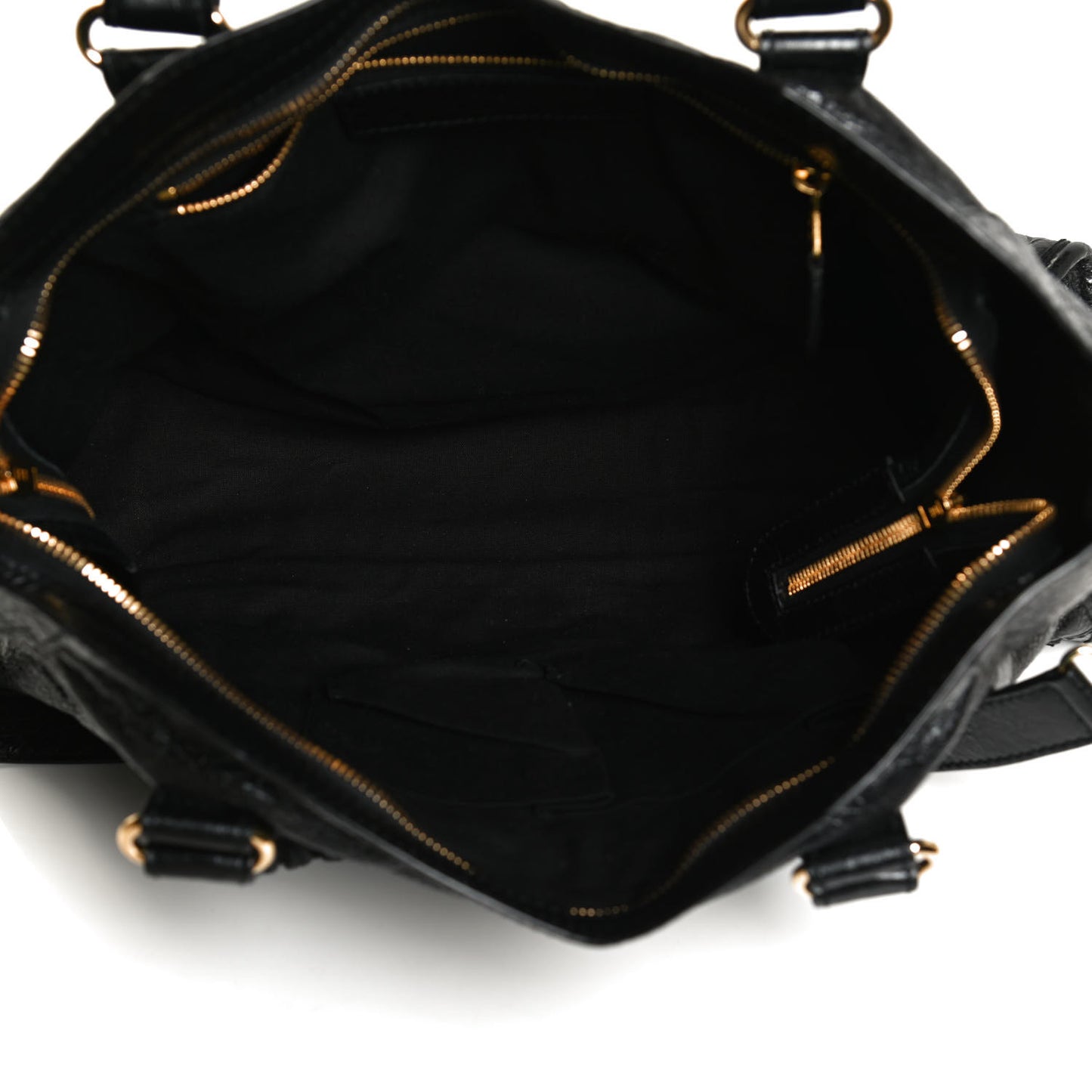 Agneau Giant 12 Gold Hardware City Black