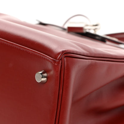 Hermes Box Kelly Retourne 28 Rouge H 11 of 29