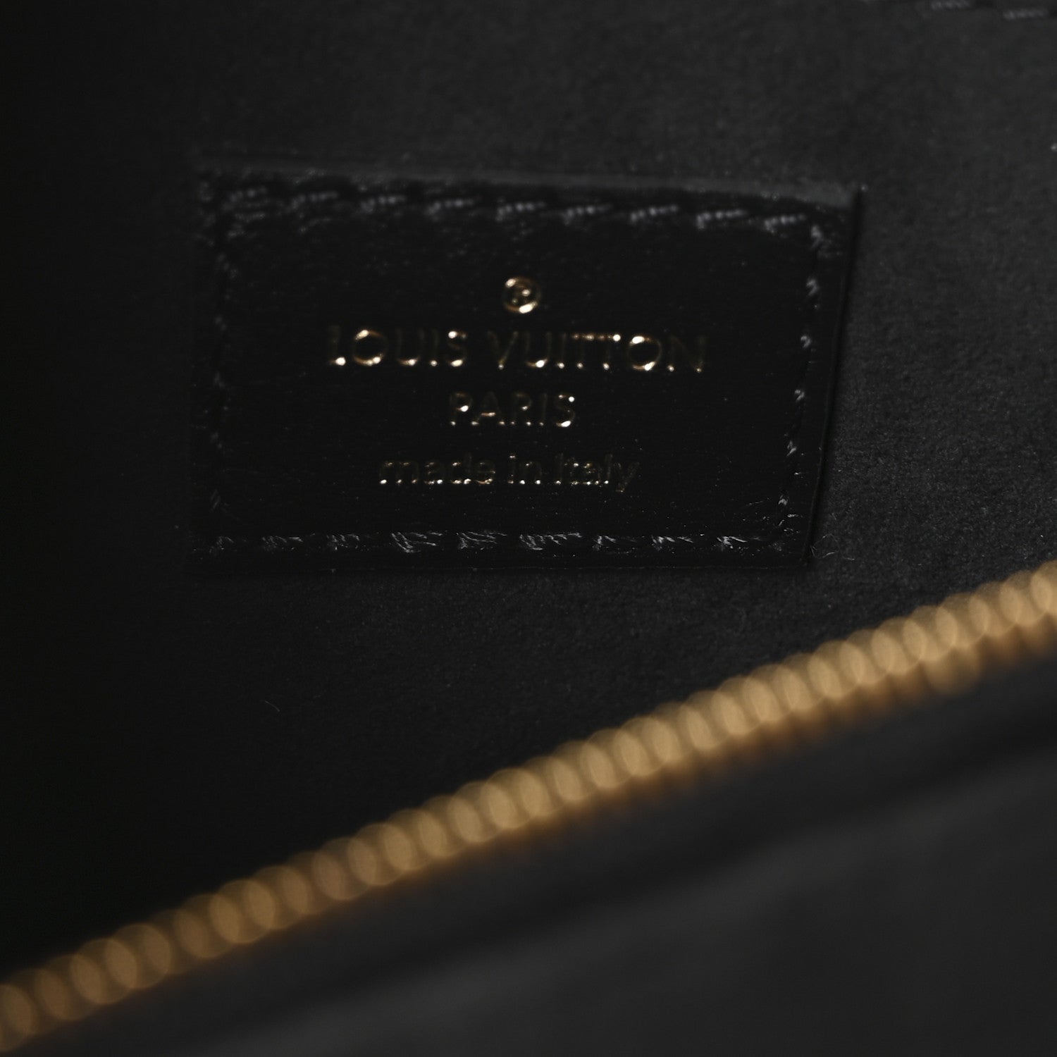 Louis Vuitton Calfskin LV New Wave Chain Bag Black 6 of 9