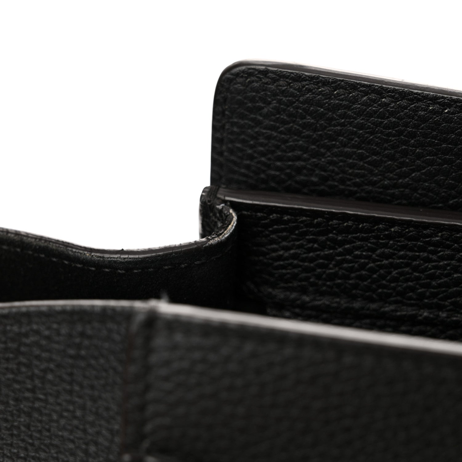 Celine Drummed Calfskin Micro Luggage Black 15 of 19