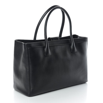 Chanel Calfskin Cerf Shopper Tote Black 2 of 7
