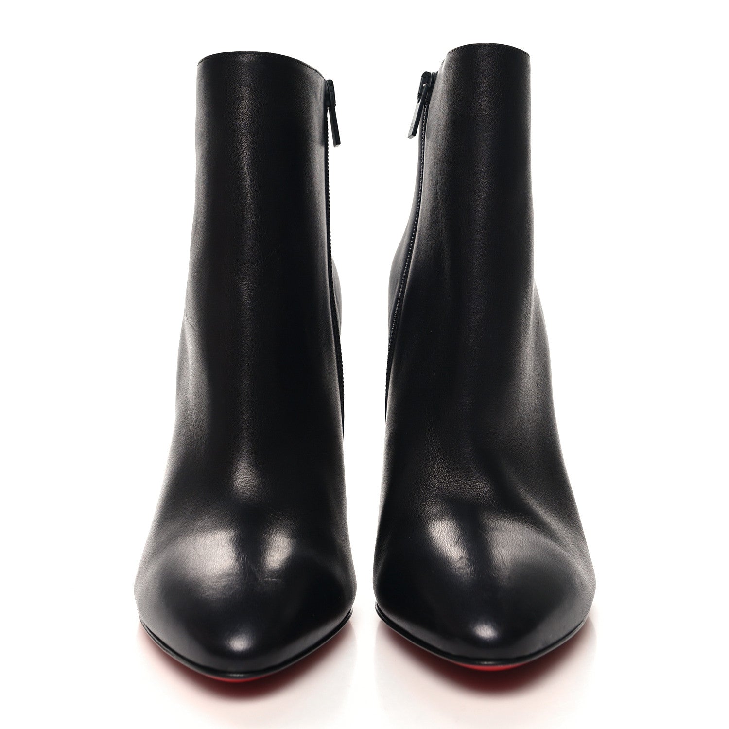 Christian Louboutin Calfskin Levitibootie 100 Booties 39.5 Black 2 of 7