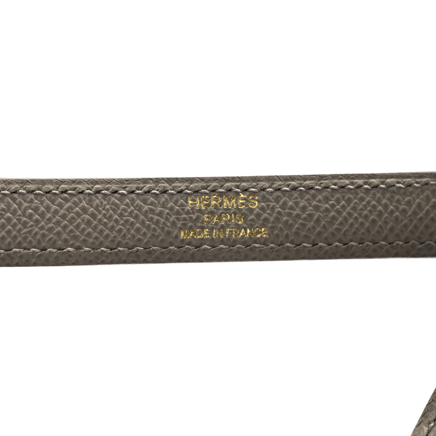 Hermes Epsom Bi-Color Horseshoe Kelly Sellier 25 Craie Gris Asphalte 8 of 8