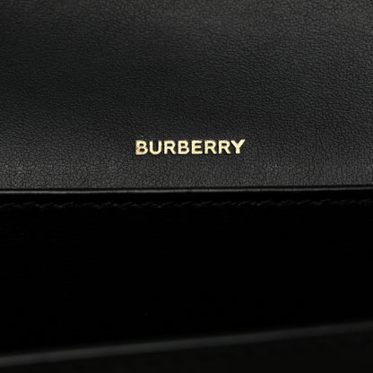 Burberry Calfskin Vintage Check New Hampshire Bag Black 6 of 11