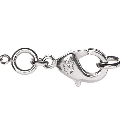 Chanel Baguette Crystal Moon CC Necklace Silver 3 of 3