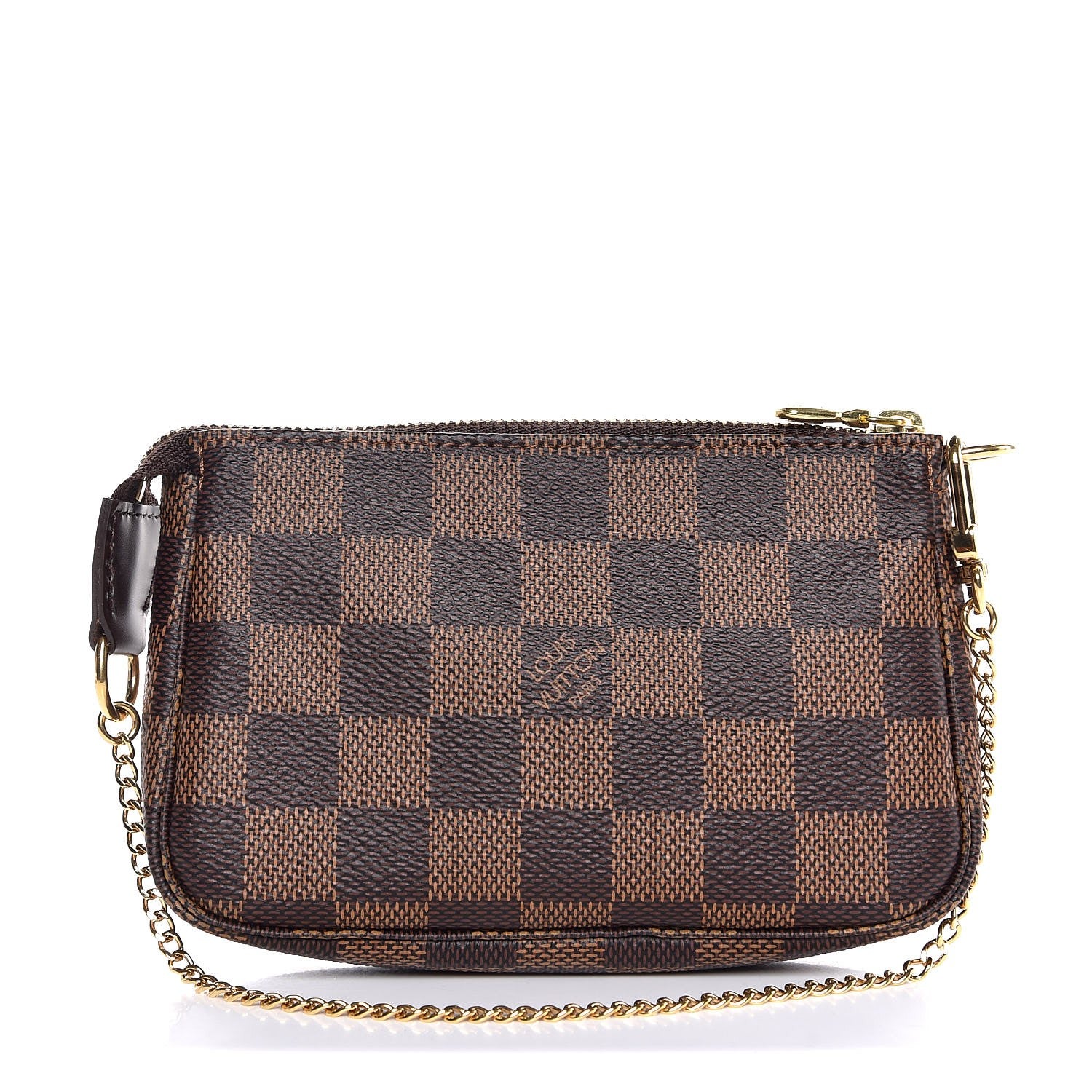 Louis Vuitton Damier Ebene Mini Pochette Accessories 1 of 7