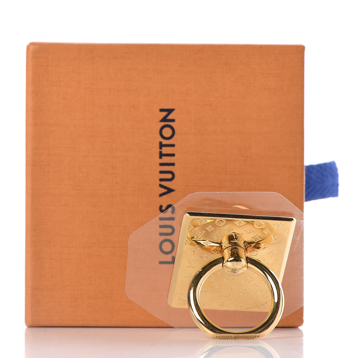 Louis Vuitton Nanogram Phone Ring Holder Gold 5 of 5