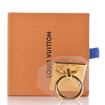 Louis Vuitton Nanogram Phone Ring Holder Gold 5 of 5