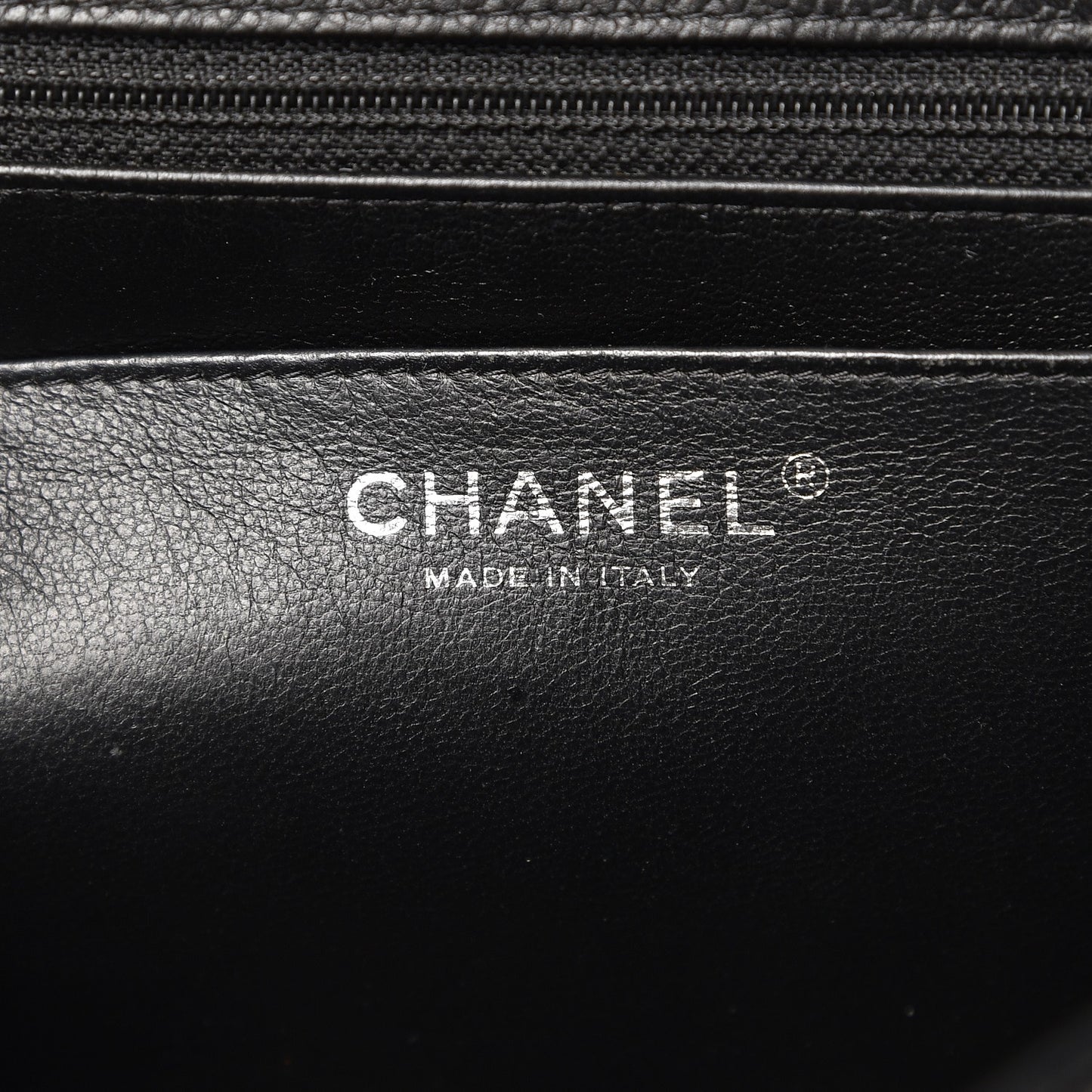 Caviar Quilted Jumbo Single Flap Black