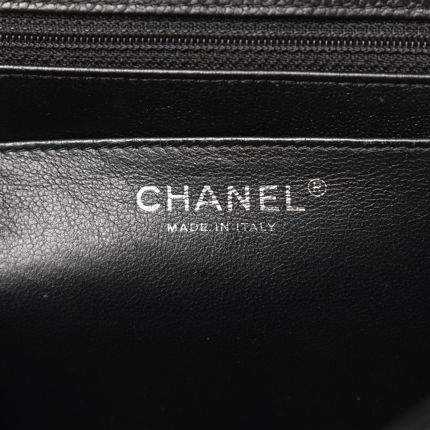 Chanel Caviar Quilted Jumbo Single Flap Black 7 of 9