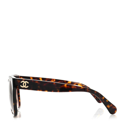 Chanel Acetate Runway Square Sunglasses 5380 Dark Tortoise 3 of 8
