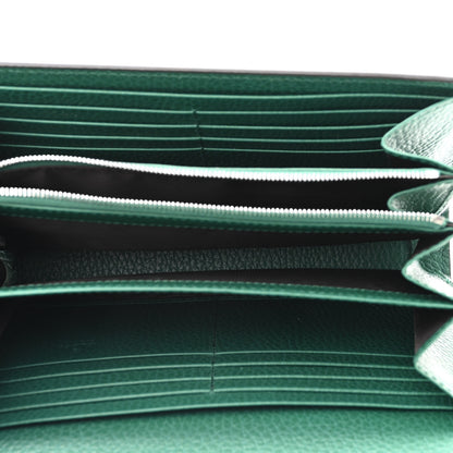 Gucci Calfskin Mini Dionysus Chain Wallet Emerald 5 of 10