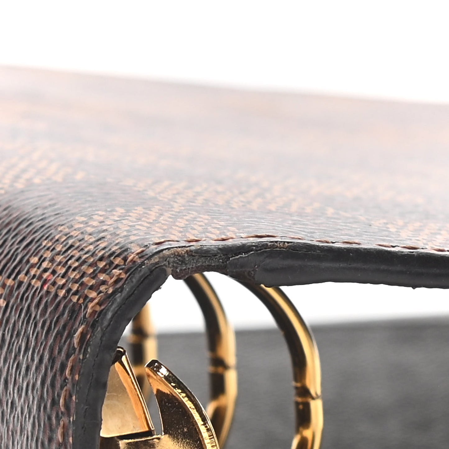 Damier Ebene Medium Ring Agenda Cover