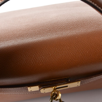 Hermes Courchevel Kelly Retourne 32 Gold 28 of 44