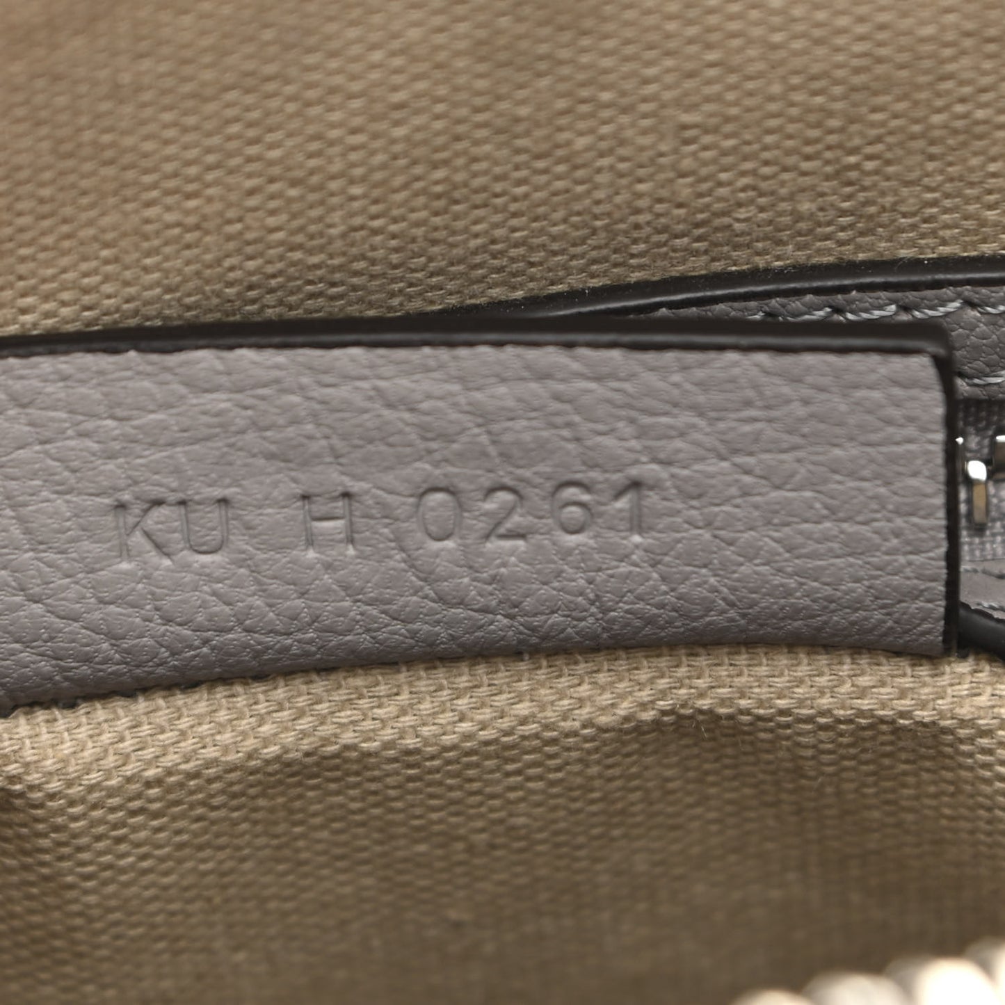 Sugar Goatskin Mini Antigona Pearl Grey