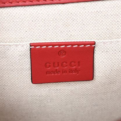 Gucci Calfskin Bamboo Web Medium Dionysus Top Handle Bag Red White Blue 7 of 8