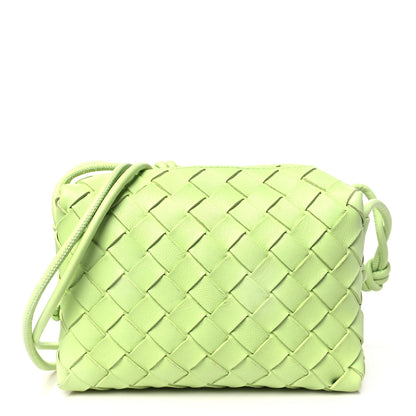 Bottega Veneta Nappa Intrecciato Mini Loop Camera Bag Fennel 1 of 9